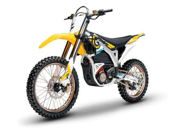 Storm Bee MX Dirt Bike. Unleash full power & conquer trails quietly. Zero emissions, monstrous torque, up to 120 km. Switchable headlight Ride